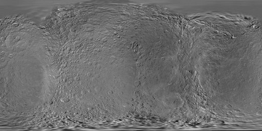 Map of Rhea - November 2009