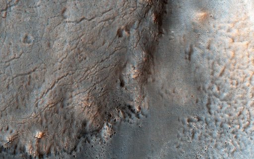 Smooth and Fractured Deposits in Eridania Valleys