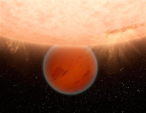 Exotic Exoplanet Artist Concept