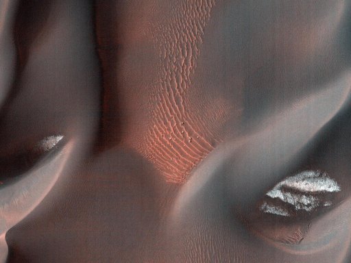 Proctor Crater Dune Field