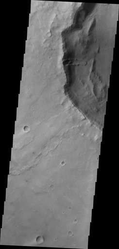 Syrtis Planum Landslide