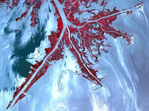 NASA Satellite Spots Oil at Mississippi Delta Mouth