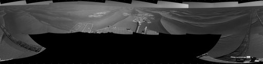 Opportunity Surroundings After Sol 2220 Drive