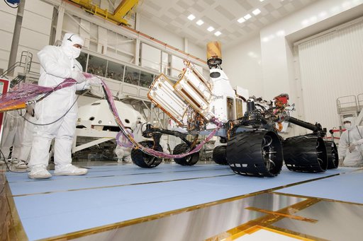 Next Mars Rover Starts Rolling