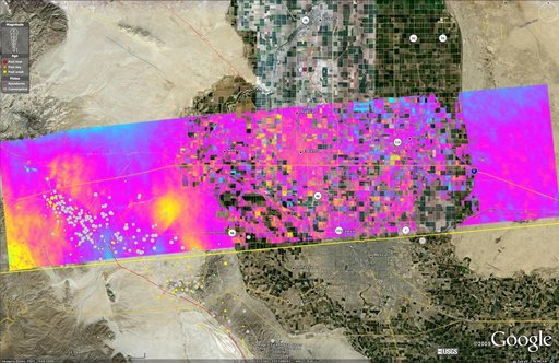 NASA Radar Images Show Continued Deformation from Mexico Quake