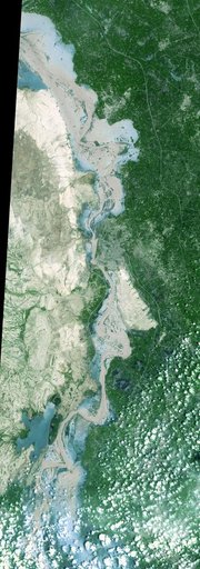 ASTER Maps Continued Pakistan Flooding