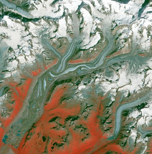 Susitna Glacier, Alaska
