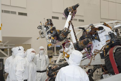 Tilt-Table Testing for Curiosity Robotic Arm