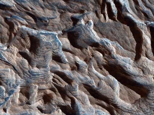 Lots of Layering in Becquerel Crater