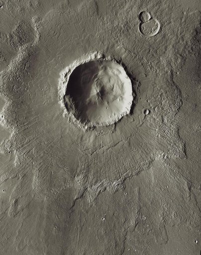 Mars Odyssey All Stars: Bacolor Crater