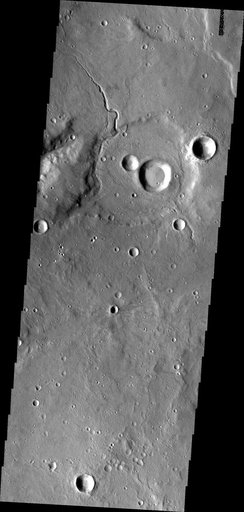 Channel in Arabia Terra