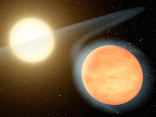 Hot, Carbon-Rich Planet Artist Concept