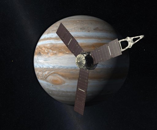 Juno Mission to Jupiter 2010 Artist Concept