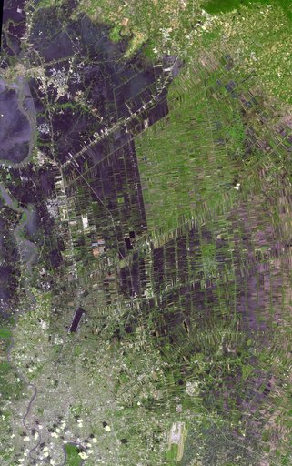 NASA Spacecraft Shows Continued Flooding Woes in Thailand