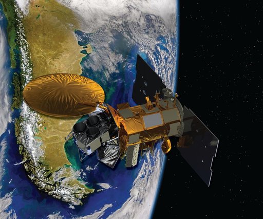 Aquarius - SAC-D Artist Concept