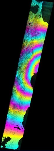 Satellite Radar Measures Tohoku, Japan Earthquake