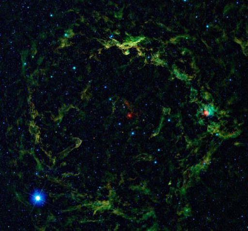 Orion Big Head Revealed in Infrared