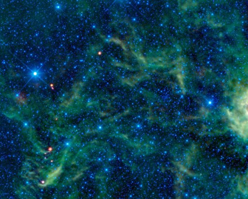 Star Cluster Overshadowed by Infrared Objects