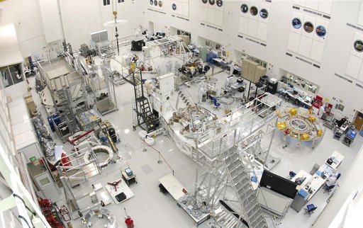 Working on Curiosity in JPL Spacecraft Assembly Facility