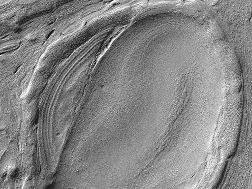 Lava Lamp Terrain on the Floor of Hellas Basin