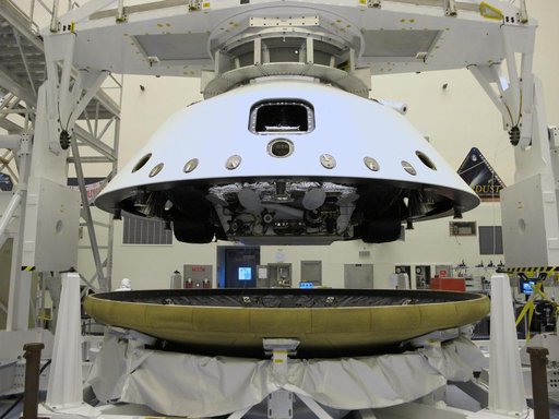 Connecting Curiosity Heat Shield and Back Shell
