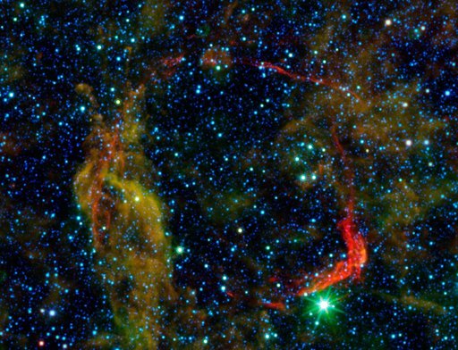 All That Remains of Exploded Star