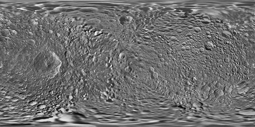 Map of Mimas - June 2012