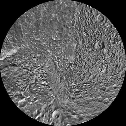 Mimas Polar Maps - June 2012