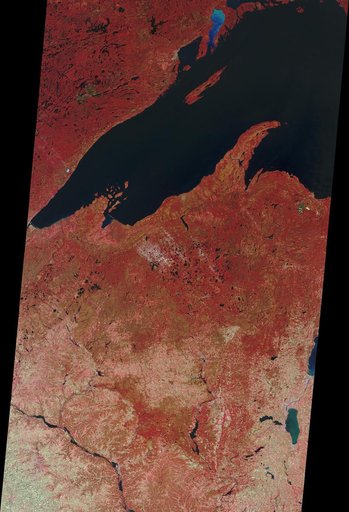 NASA Satellite Scares Up An Eerie Image of Haunted Lakes and Ghost Ships