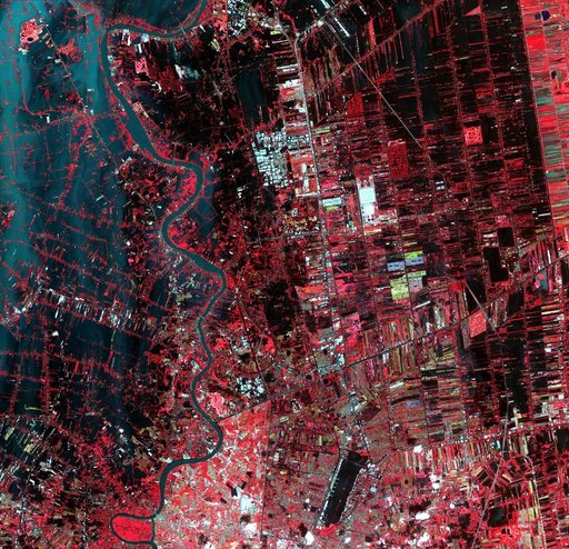 NASA Satellite Continues to Monitor Thailand Floods