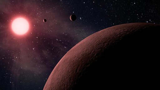 Mini Planetary System Artist Concept