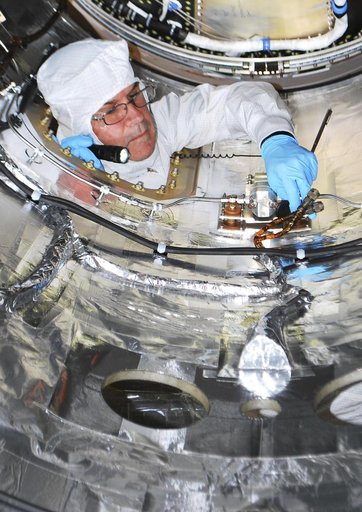 Inside NuSTAR Nose Cone