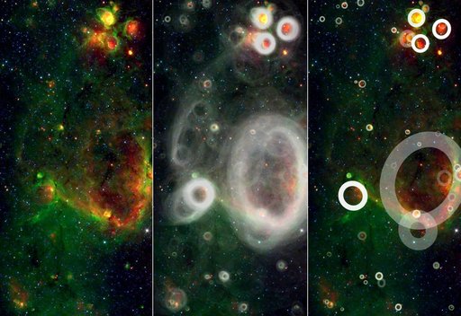 Finding Bubbles in the Milky Way