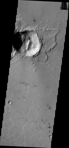 Not Round Crater