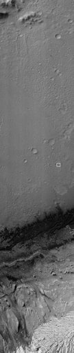 Curiosity Flying Over Mars