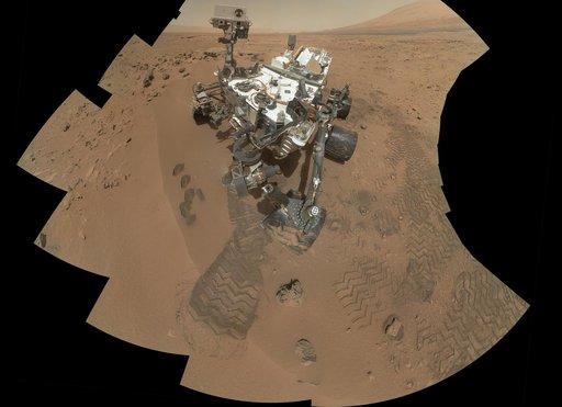 Curiosity Rocknest Workplace