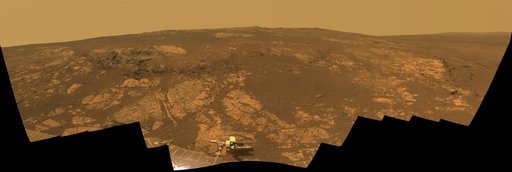 Matijevic Hill Panorama for Rover Ninth Anniversary