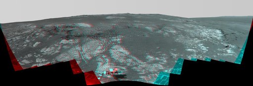 Matijevic Hill Panorama for Rover Ninth Anniversary Stereo