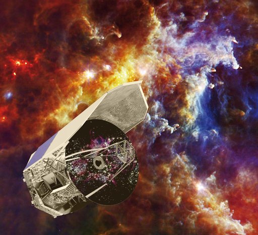 Herschel Cool Universe Artist Concept