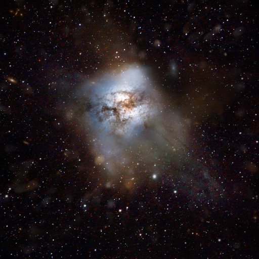 Artist Impression of Starburst Galaxy