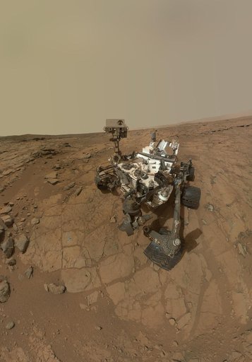 Updated Curiosity Self-Portrait at John Klein