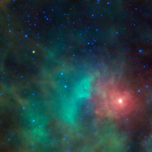 Asteroid Zips By Orion