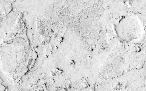 Channel in the Cerberus Palus Region