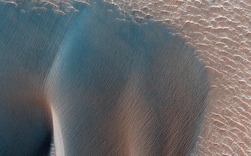 Northwest Ius Chasma Landslide and Dune Field