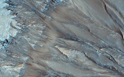 Seasonal Flows in Palikir Crater