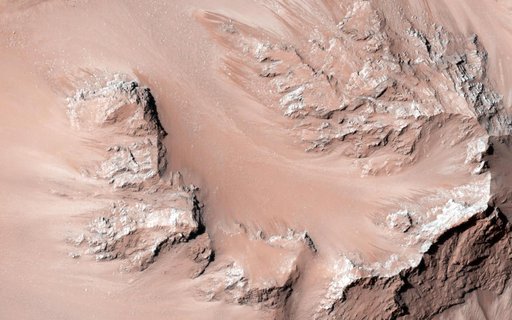 Active Slope Flows on the Central Hills of Hale Crater