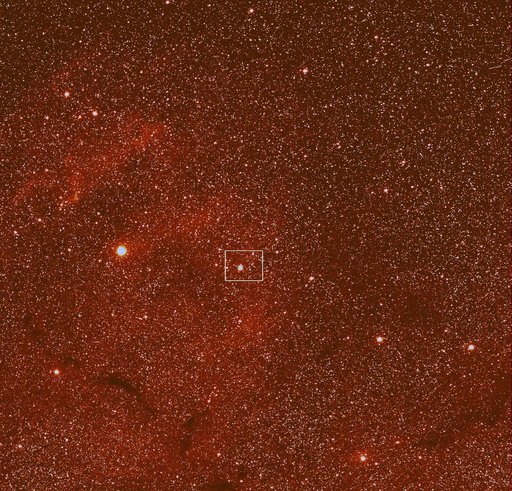 Rosetta Images its Target