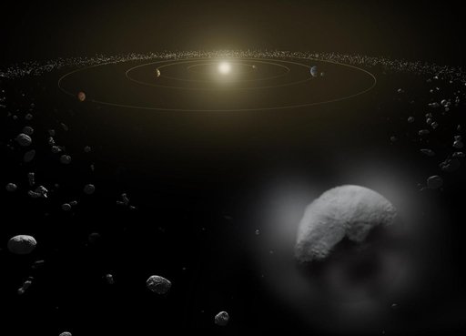 Dwarf Planet Ceres, Artist Impression