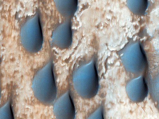 Raindrops of Sand in Copernicus Crater