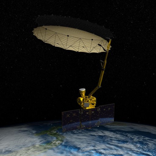 NASA Soil Moisture Active Passive SMAP Artist Concept